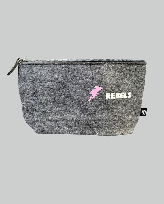 Bolsa Miss Furia (BLACK/SILVER) - Para Ferramentas/Maquilhagem