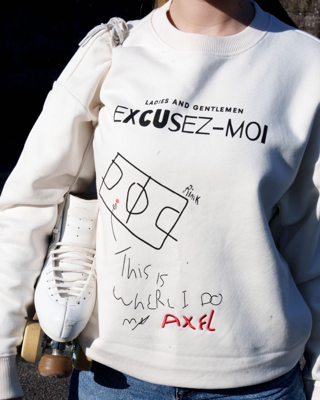 Sweat 'My First Axel' – Oversized,Unisex