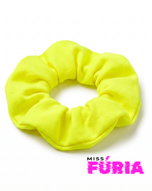 Miss Fúria® SCRUNCHIE- Eletric Yellow