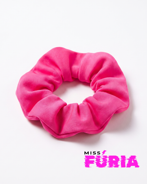 Miss Fúria® SCRUNCHIE - Eletric Pink
