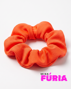 Miss Fúria® SCRUNCHIE - Eletric Orange